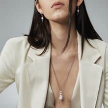 神秘公鹿巴洛克珍珠項鍊 Stag baroque pearl necklace