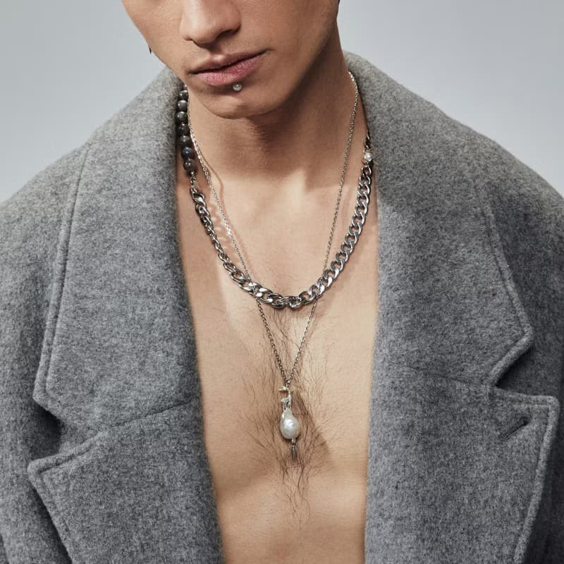 神秘公鹿巴洛克珍珠項鍊 Stag baroque pearl necklace