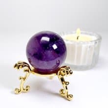 情迷。水晶球  擺件 一圖一物 貴人 療癒 精品 l 紫水晶球 紫晶 l