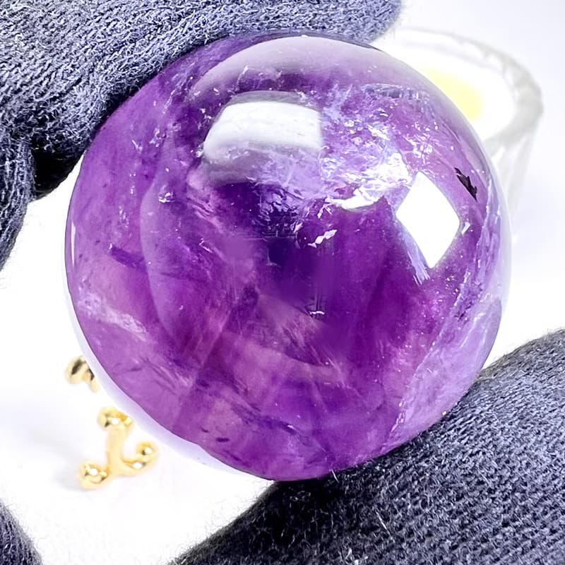 情迷。水晶球  擺件 一圖一物 貴人 療癒 精品 l 紫水晶球 紫晶 l