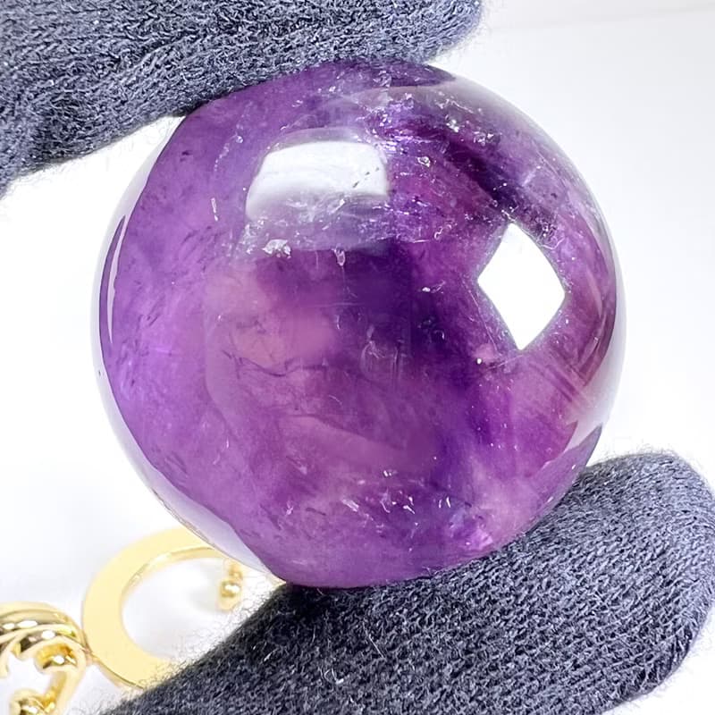 情迷。水晶球  擺件 一圖一物 貴人 療癒 精品 l 紫水晶球 紫晶 l