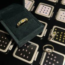 【嚴選金工】無隱藏收費 銀黏土戒指 寶石無限量供應 文化幣 中山