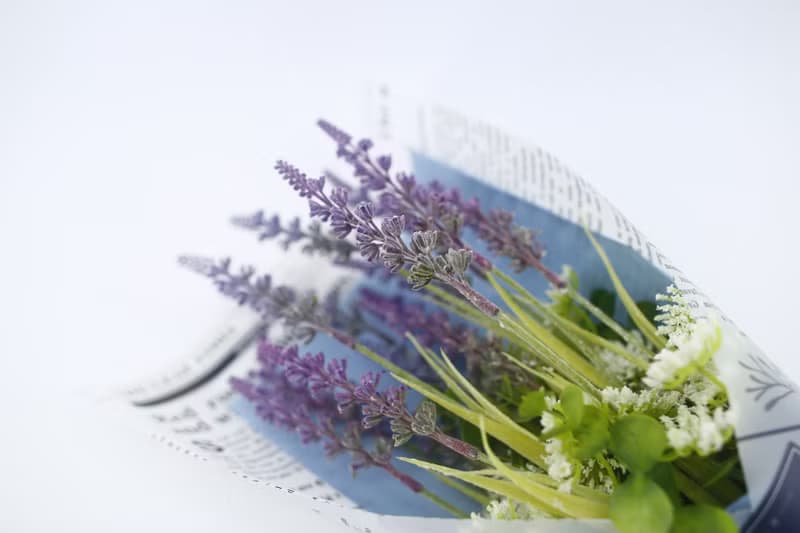 普羅旺斯法式風情薰衣草花束/擬真花/婚紗攝影/畢業花束/花束