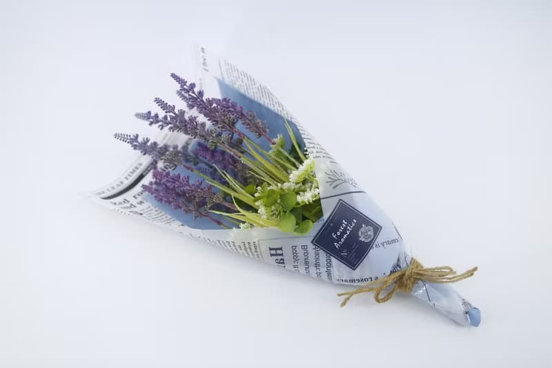 普羅旺斯法式風情薰衣草花束/擬真花/婚紗攝影/畢業花束/花束