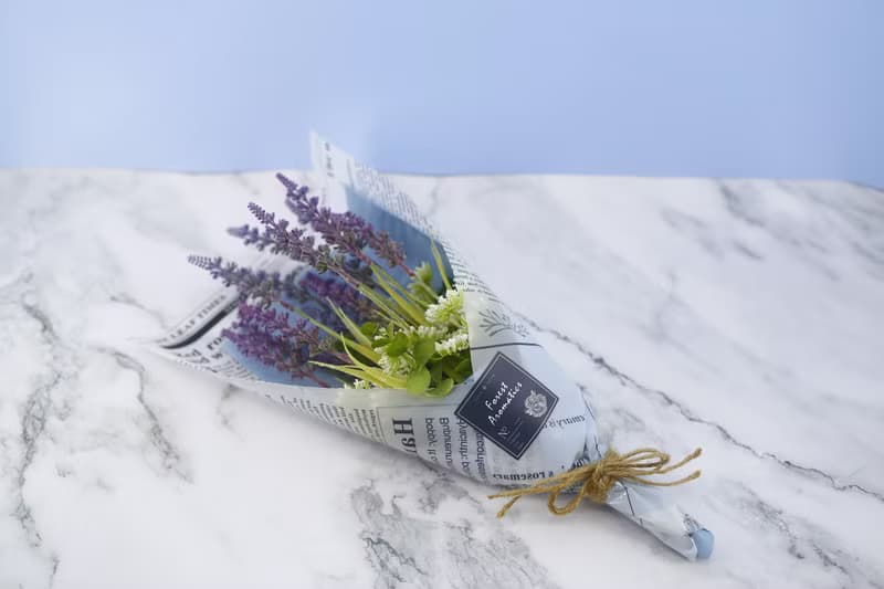 普羅旺斯法式風情薰衣草花束/擬真花/婚紗攝影/畢業花束/花束