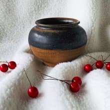 中國 宋代吉州窯泰然自若黑褐釉罐│古代名窯遺址之一 古樸雅致