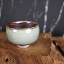 【送禮好物】70ml 柴燒 志野釉 手拉坯茶杯 名家葉敏祥手作