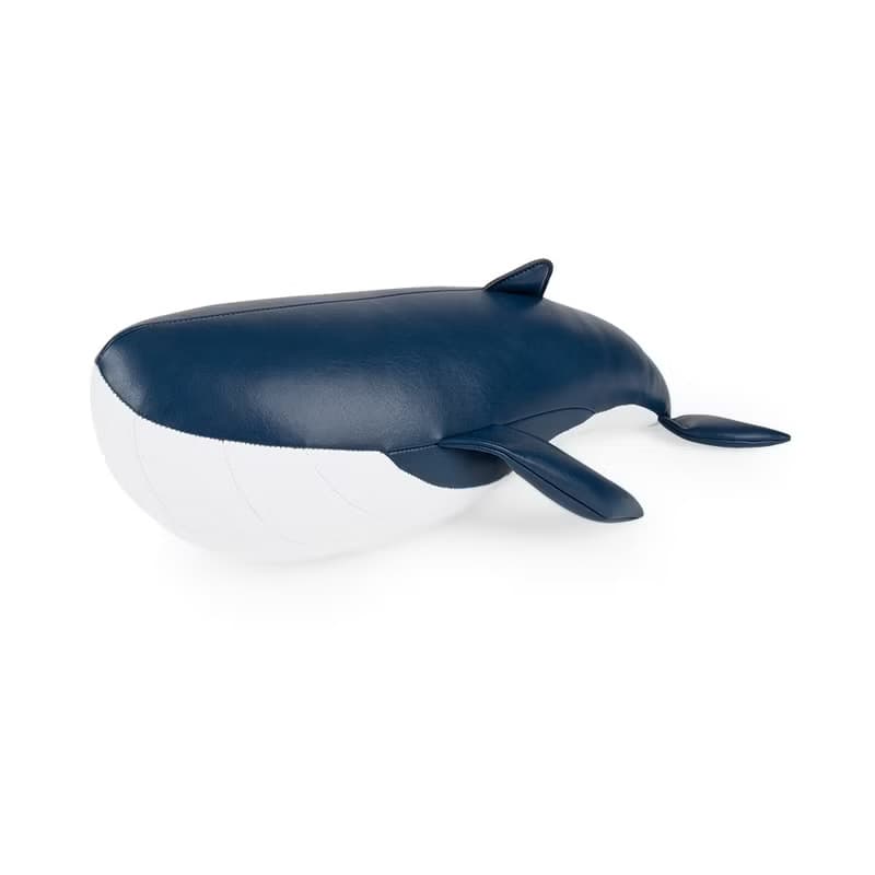 【書擋】鯨魚 Whale Wave 皮革動物擺飾 | 入厝禮物