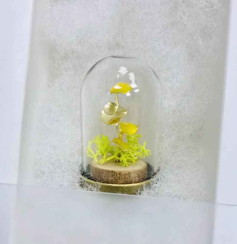【桌上擺飾】迷你 金工植栽  辦公室 療癒 小物 (尤加利葉 衫樹)