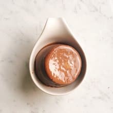 【花漾朋派】深巧克力柔滑布丁四入(榮獲2019特色烘焙二星評比)