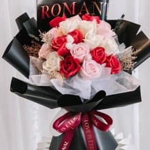 紅玫瑰花束/香皂花束/生日花束/情人節花束/告白花束/紀念日花束