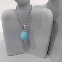 天然拉利瑪項鍊