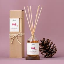 絕版出售 / 天然台灣檜木玫瑰精油室內擴香瓶