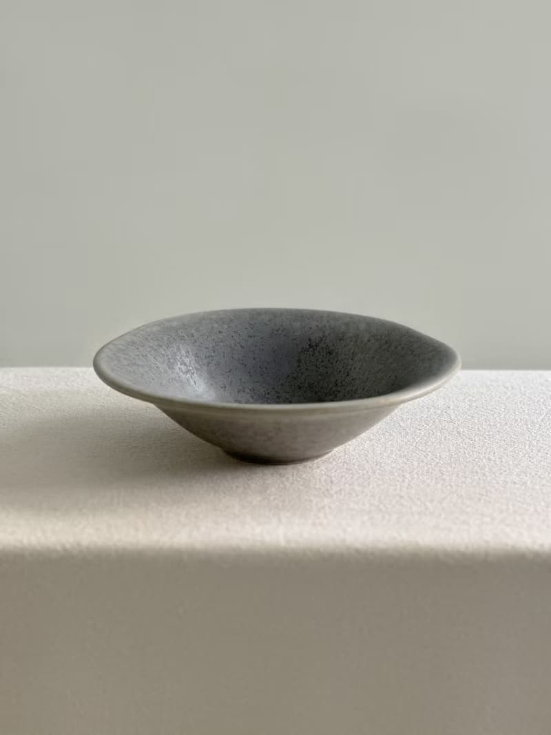 霧黑 切邊反缽Ø17