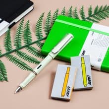 【雷雕刻字】LAMY safari 鋼筆 單入禮盒 (送二盒卡水) - 薄荷綠