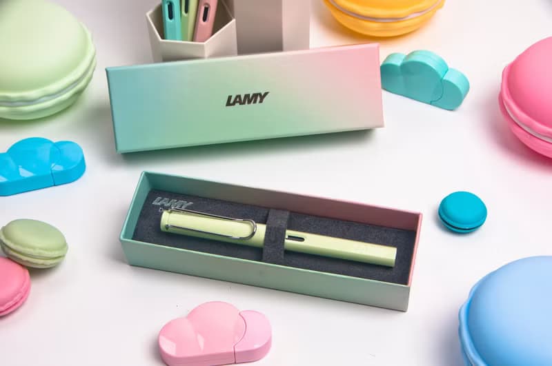 【雷雕刻字】LAMY safari 鋼筆 單入禮盒 (送二盒卡水) - 薄荷綠