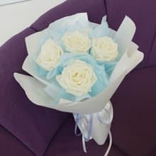 白玫瑰花束 生日花束 求婚花束 女友禮物