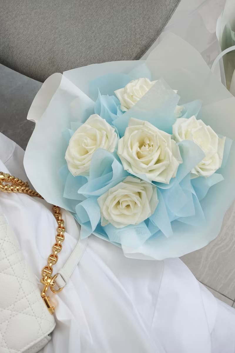 白玫瑰花束 生日花束 求婚花束 女友禮物