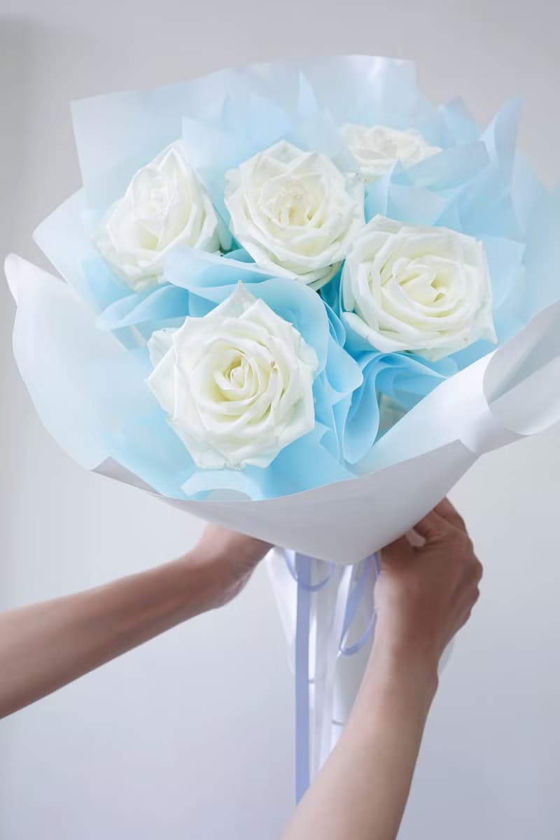 白玫瑰花束 生日花束 求婚花束 女友禮物