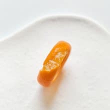 半裸橘子系列*原創軟陶手工戒指仿真橘子個性小衆