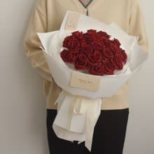 /20朵花束紅色永生玫瑰/求婚 生日 紀念日 畢業 開幕 玫瑰 永生花