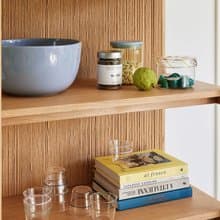 預購【661902】藍色光環玻璃水杯