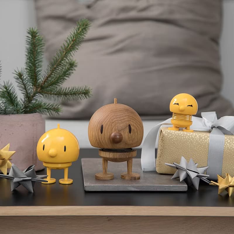 【哈特寶】Hoptimist Bumble M 丹麥微笑彈簧公仔-黃