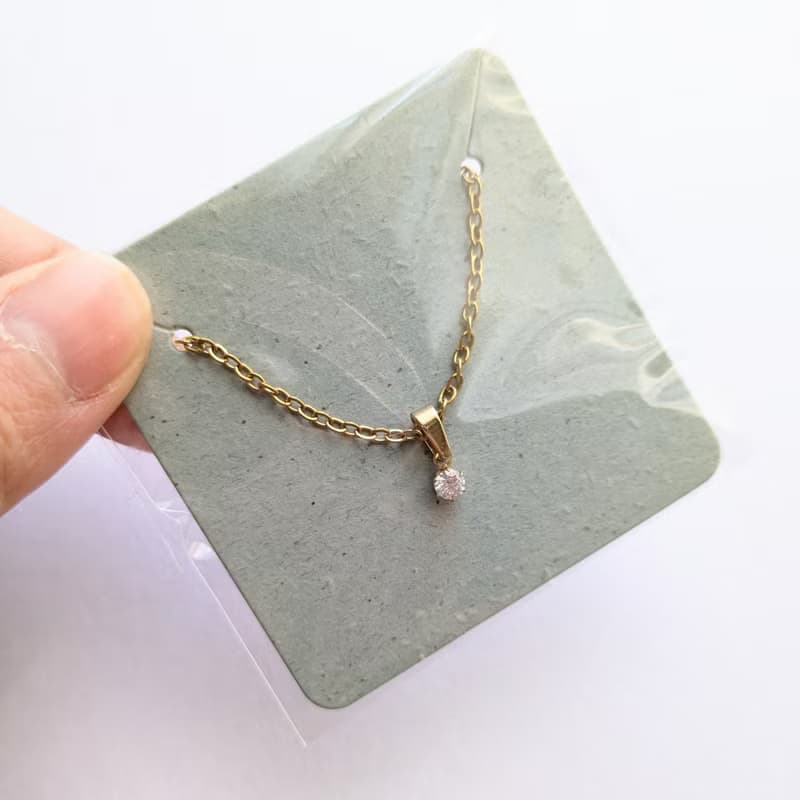 融化飾品 / 相框 / 鬱金香 / 莫桑石 / 項鍊