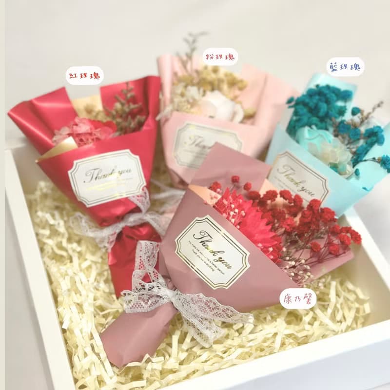 花徑低語禮盒 / 花朵項鍊 / 純銀項鍊 / 項鍊禮盒 / 母親節禮物