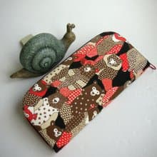 日本繪本系列【斑點熊/黑底】-長夾/皮夾/零錢包/