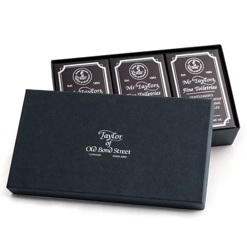 Taylor of Old Bond Street 泰勒秘傳 香氛皂 香水沐浴皂 3入禮盒