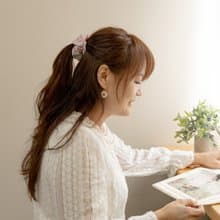 【朱槿-花漾髮圈-小】髮飾 / 髮束