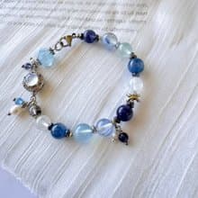 海水藍寶設計 堇青石 藍晶石 勇氣洞察能量