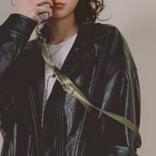 閃光系 | CRUSH - 千歲綠 * 綠色 金屬色 尼龍 傘繩 手機背帶