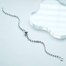 ボール & ボール チェーン ブレスレット シルバー925