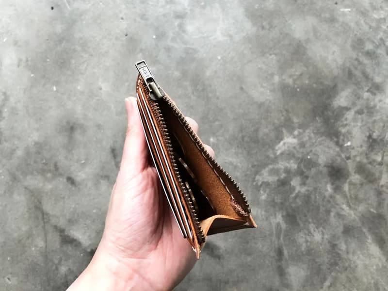 3咭位 6咭位 拉鏈零錢包 皮革材料包 刻名 名片夾 植鞣 皮革DIY