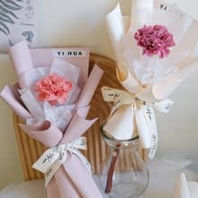 永生康乃馨單支花束(多色可選)