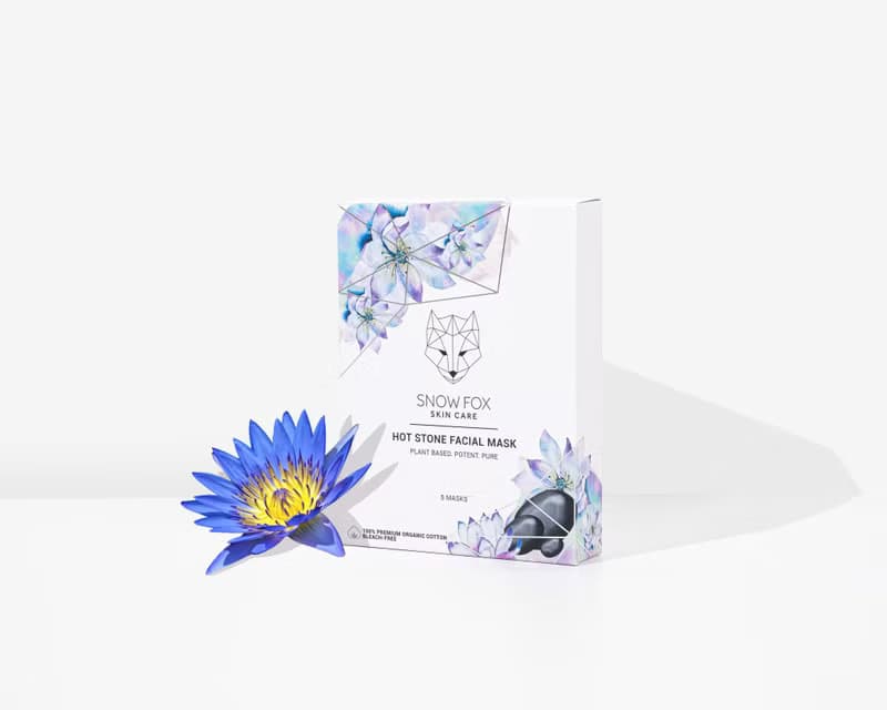 藍睡蓮亮白面膜5片組