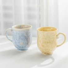 【結婚禮物】花結晶夫妻對杯 銀花&金花 /陶葊
