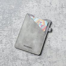Minix 3.0 輕薄隨行防盜卡夾 淺灰 卡夾 短夾 信用卡夾 皮革 禮物