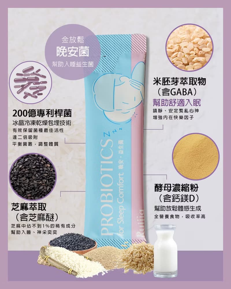 夜太High首選 晚安益生菌(20包/盒)