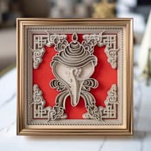 梯木疊雕-白螺|新中式擺件玄關酒櫃創意客廳家居裝飾品喬遷禮物