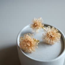 Dandelion Bloom – 耳環與戒指套組