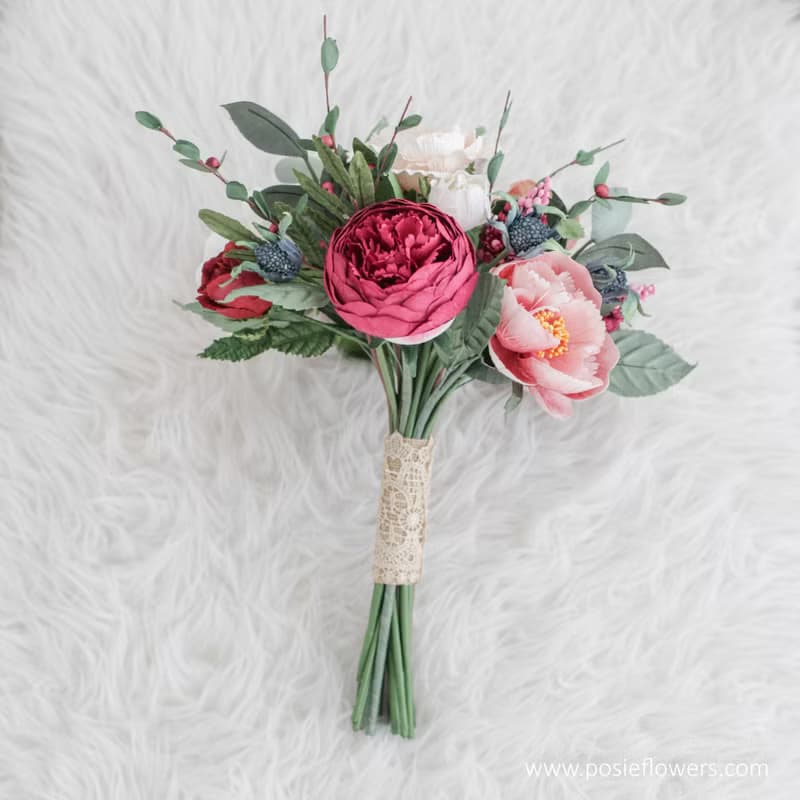 THE BEST DAY | Paper Flower Bridal Bouquet