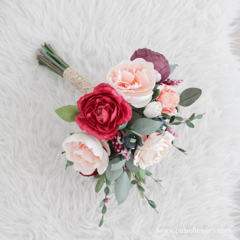 THE BEST DAY | Paper Flower Bridal Bouquet