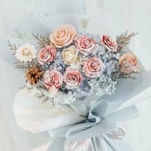 藍色花束/鈔票花束/有錢花/生日花束/錢花束/生日禮物/情人節花束