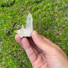 天然原礦小白水晶簇 小白水晶柱 消磁淨化 療癒 辦公室 風水 擺件
