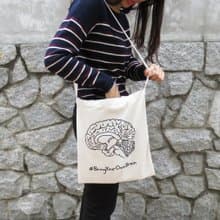 第三代 大腦出街 Bring Your Own Brain / 腦袋 帆布袋 科學 畢業