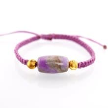 寶麗金珠寶-天然舒俱萊石黃金珠手鍊