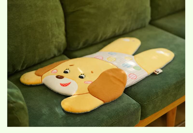 小布靈靈噗噗墊  80s復古昭和小狗坐墊地墊 刺繡布藝